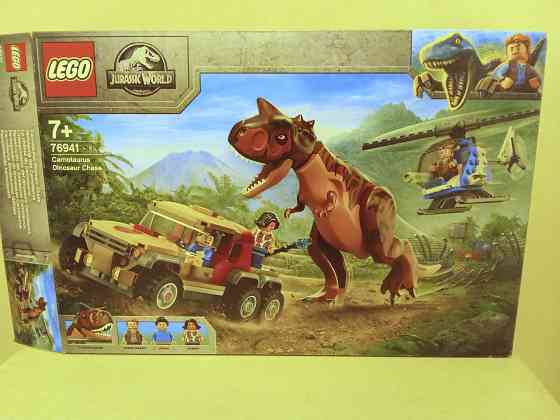 Lego 76941, Погоня за карнотавром, оригинал, лего Донецк