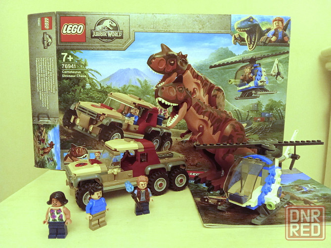 Lego 76941, Погоня за карнотавром, оригинал, лего Донецк - изображение 3