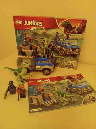 Lego Juniors 10757 Грузовик спасателей для перевозки Раптора, оригинал Донецк