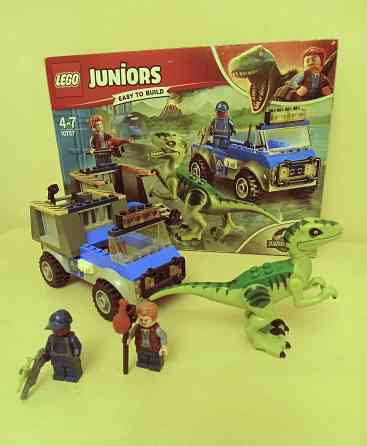 Lego Juniors 10757 Грузовик спасателей для перевозки Раптора, оригинал Донецк