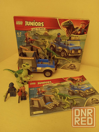 Lego Juniors 10757 Грузовик спасателей для перевозки Раптора, оригинал Донецк - изображение 4