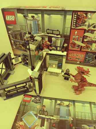Lego Jurassic World 75927, оригинал, Побег стигимолоха из лаборатории Донецк