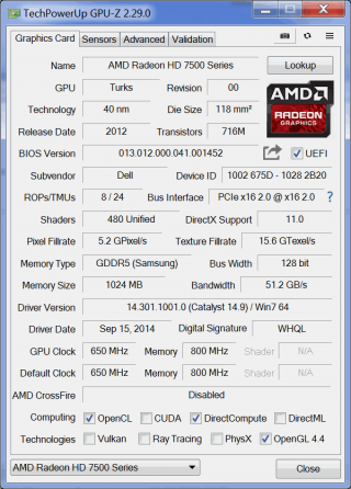 ATI HD7570 1Гб \128 GDDR5 Донецк