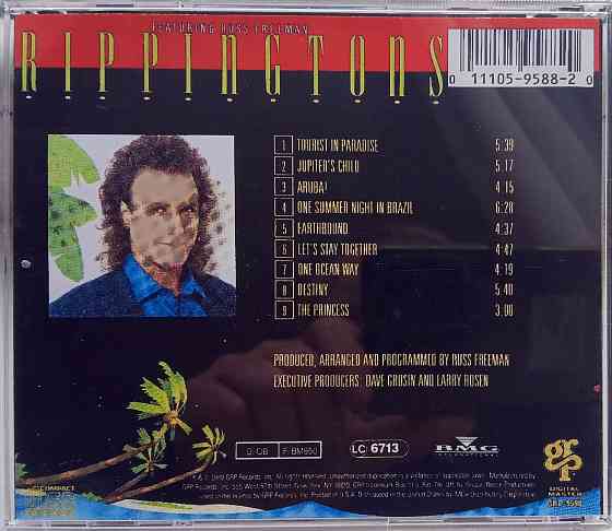 Компакт диск фирменный: Rippingtons - 1989 - Tourist In Paradise Макеевка