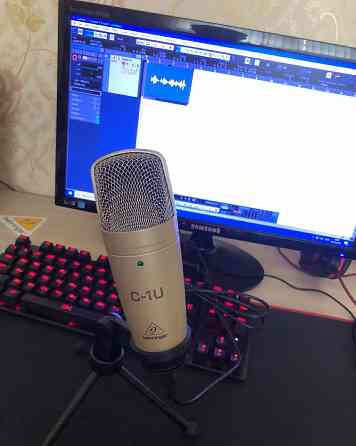 Микрофон Behringer C-1U, студийный, конденсаторный, USB Донецк