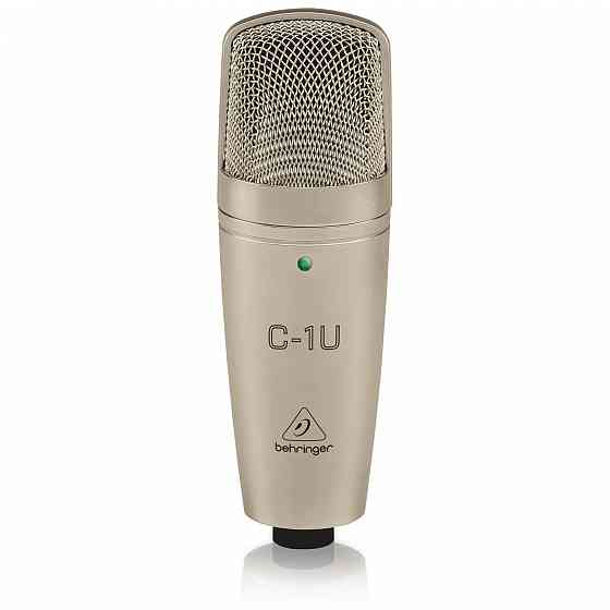 Микрофон Behringer C-1U, студийный, конденсаторный, USB Донецк
