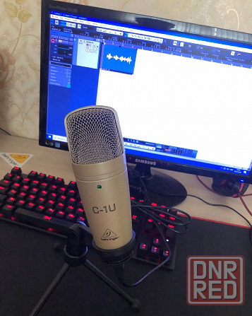 Микрофон Behringer C-1U, студийный, конденсаторный, USB Донецк - изображение 3