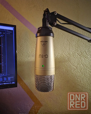 Микрофон Behringer C-1U, студийный, конденсаторный, USB Донецк - изображение 2