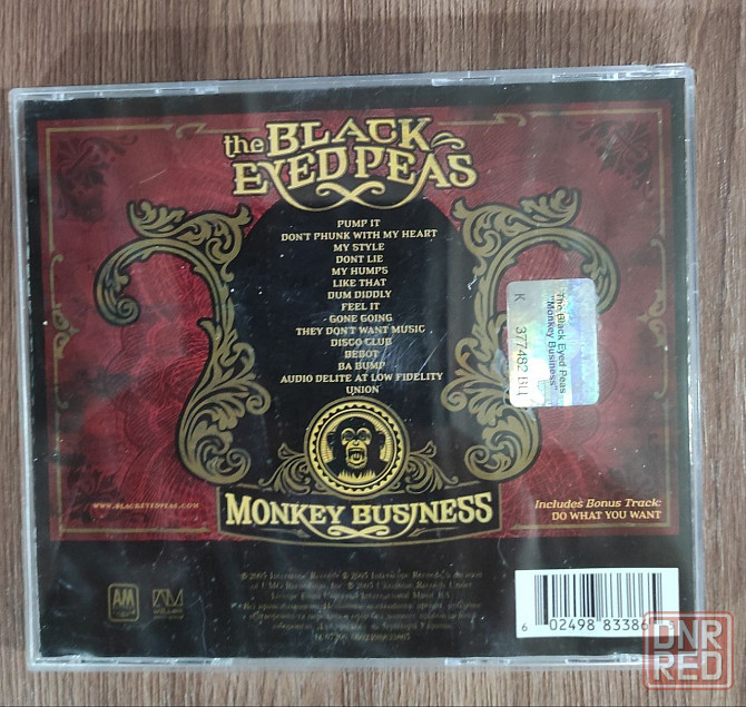 CD диск Monkey Business "Black Eyed Peas 2005" IFPI. Новый Макеевка - изображение 2