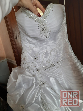 Продам свадебное платье от дизайнера Макеевка - изображение 3