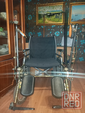 Инвалидная коляска до 130кг Донецк - изображение 2