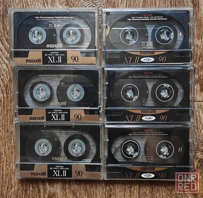 Аудиокассеты Maxell XL II CHROME Англия, Япония. Донецк - изображение 1