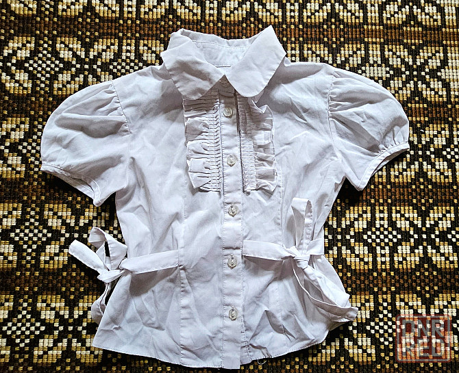 Белая блузка Донецк - изображение 1