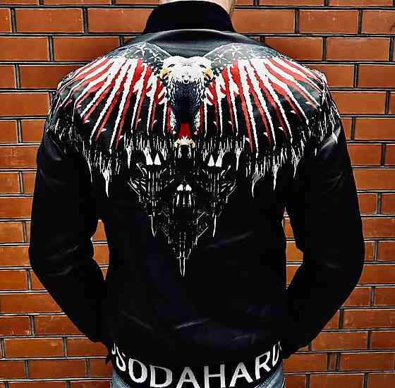 Кожаная куртка мужская - новая Донецк
