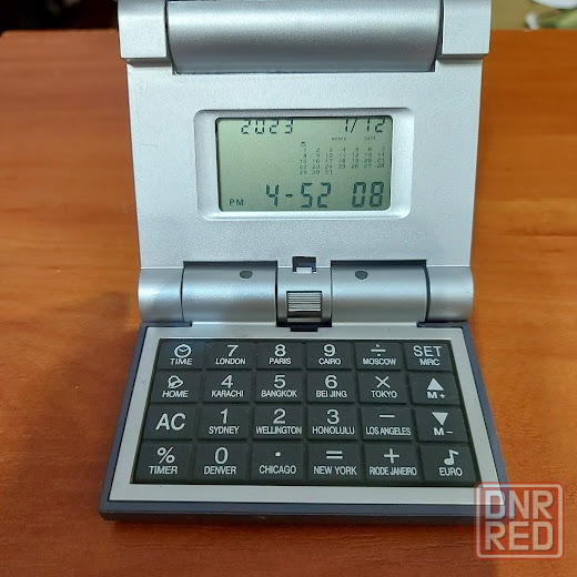 Часы-калькулятор с календарем Луганск - изображение 1