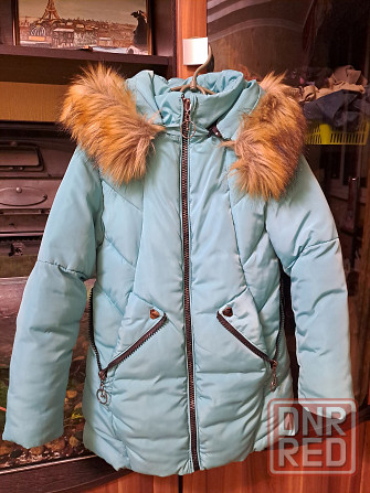 Куртка зимняя для девочки 7-8 лет Донецк - изображение 1
