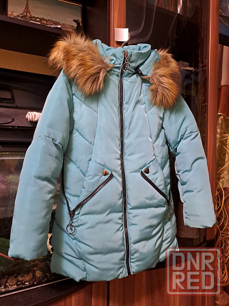 Куртка зимняя для девочки 7-8 лет Донецк - изображение 2