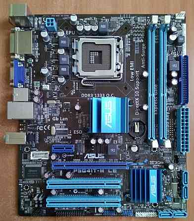 Asus P5G41T-M LE Socket 775 (s775, G41, PCI-Ex16) до 8Gb DDR3 - Материнская плата для ПК - Донецк