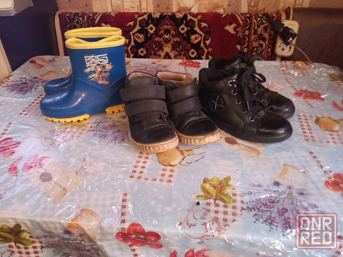 Резиновые сапоги+подарок ботинки демисезонные р.29 Донецк - изображение 1