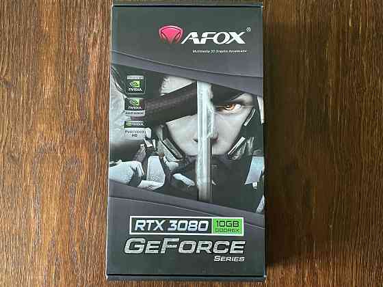 Видеокарта AFOX GeForce RTX 3080 10GB GDDR6X (320bit) 3-х кулерная Донецк