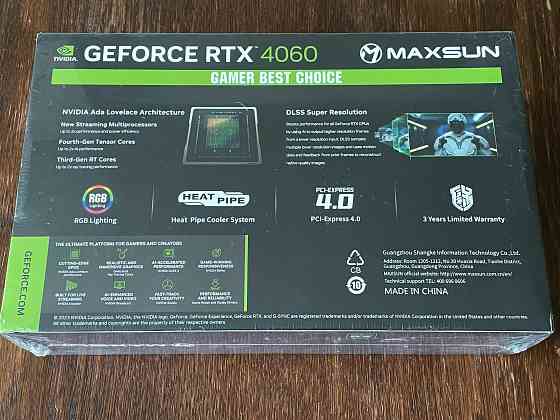 Видеокарта MAXSUN GeForce RTX 4060 Terminator B 8GB GDDR6 (128bit) Донецк