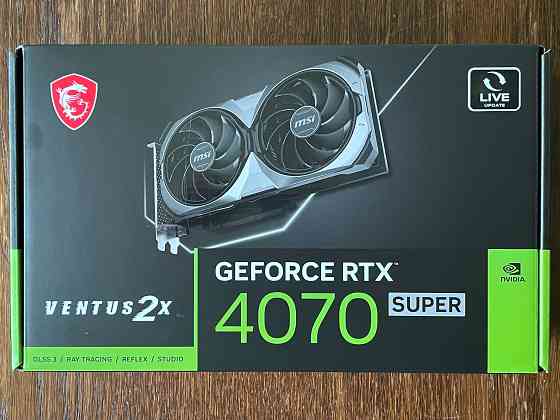 Видеокарта MSI GeForce RTX 4070 SUPER VENTUS 2X OC 12GB Донецк