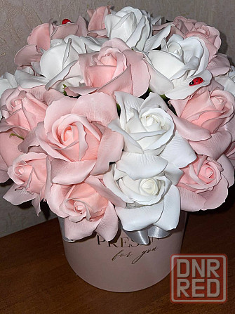 Букеты из мыльных роз и бабочек Донецк - изображение 2
