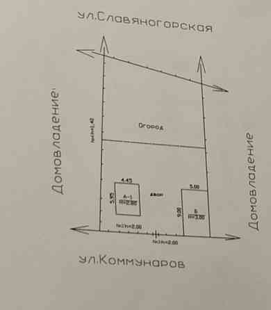Участок под строительство или бизнес Донецк
