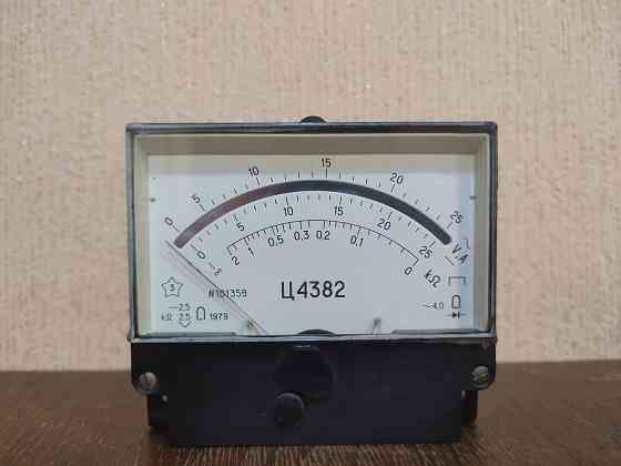 стрелочный механизм шкала измерительного прибора мультиметра тестера СССР ц4382 Макеевка