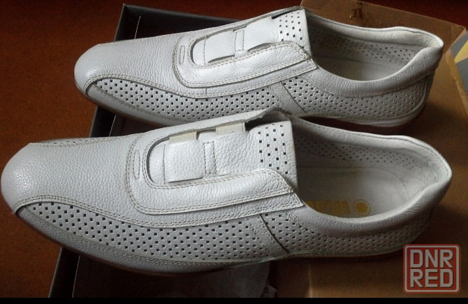 Туфли новые кроссовки кожа 44 45 размер Донецк - изображение 1