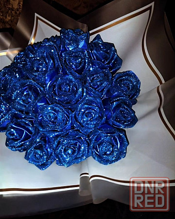 Отличный подарок! Букет ручной работы из атласных роз 🥰 Донецк - изображение 2