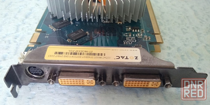 NVIDIA GeForce 9800 GT 512MB GDDR3 PCI-Ex (256Bit, 2 DVI, TV-Out) ZOTAC - ZT-98GES3G-FDL Донецк - изображение 3