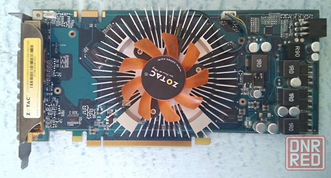 NVIDIA GeForce 9800 GT 512MB GDDR3 PCI-Ex (256Bit, 2 DVI, TV-Out) ZOTAC - ZT-98GES3G-FDL Донецк - изображение 1