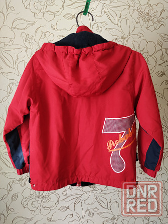 Куртка на мальчика легкая на флисе, рост 116 Донецк - изображение 2