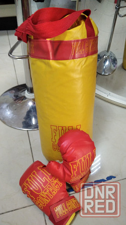 Боксерская груша + перчатки Донецк - изображение 1