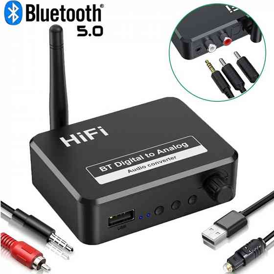 Цифро-аналоговый преобразователь (ЦАП) 96 кГц Hi-Fi Bluetooth Донецк