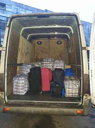 Перевозки микроавтобусом Sprinter 8 мест с большим багажом Донецк
