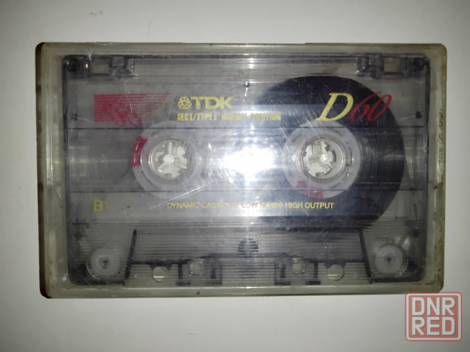 Аудио-кассета TDK D 60 . Макеевка - изображение 2