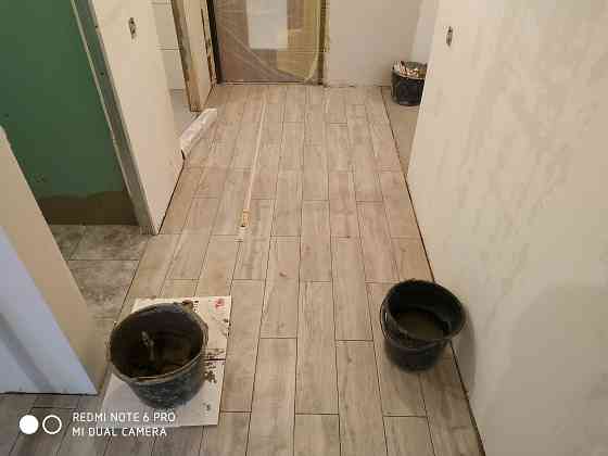 Укладка ламината, плитки и все подготовительные работы по полам.(Ремонт под ключ) Донецк