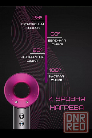 Фен для волос профессиональный с 5 насадками и ионизацией Донецк - изображение 6