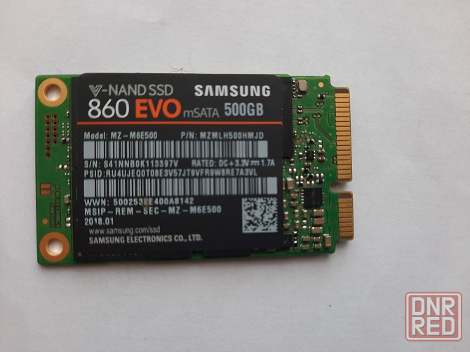 SSD накопитель Samsung 860 EVO 500GB Донецк - изображение 1