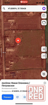 Земельный участок 2 гектара пгт Еленовка,Донецкая область Донецк - изображение 1