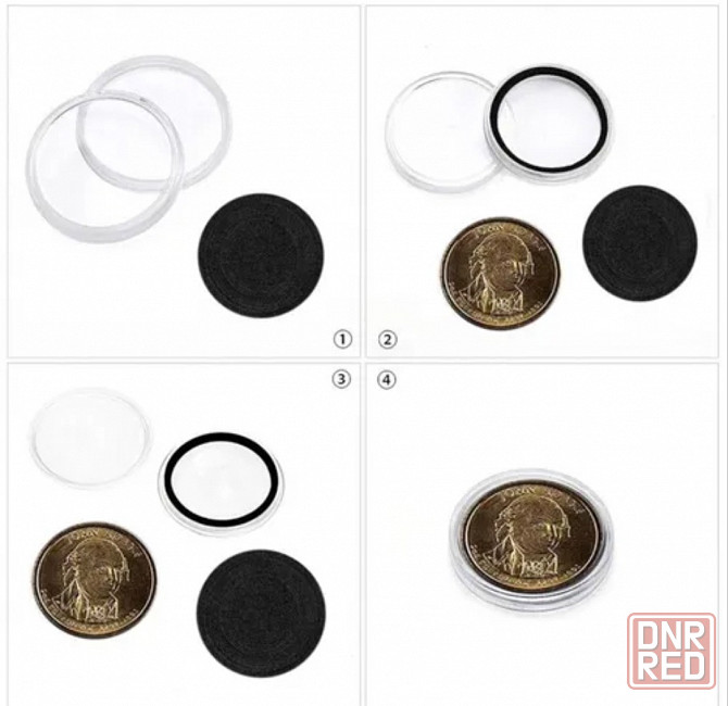 Капсулы для монет диаметр 30 мм Мариуполь - изображение 4