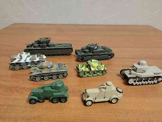 Модели военной техники. Серия русские танки. 1-72 Мариуполь