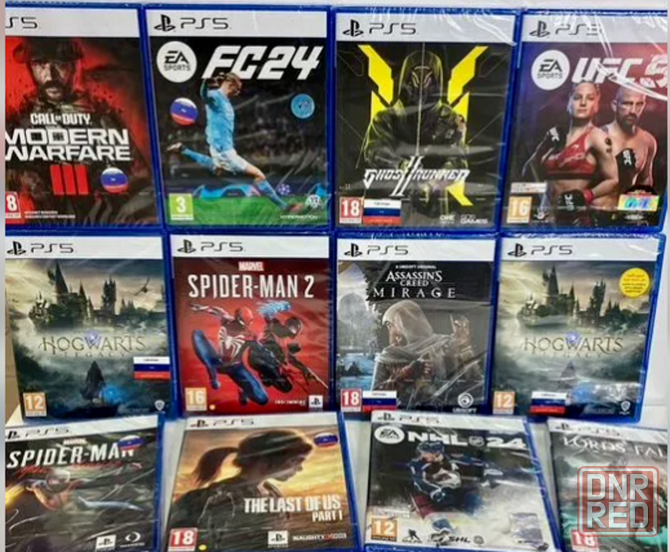 Игры на дисках PS5. Маяк М27. Донецк - изображение 3
