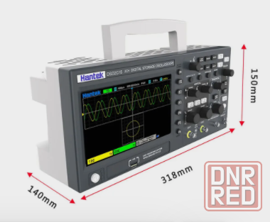 Hantek DSO2D15 2-канальный 150 МГц осциллограф + генератор сигналов. Маяк М27. Донецк - изображение 3