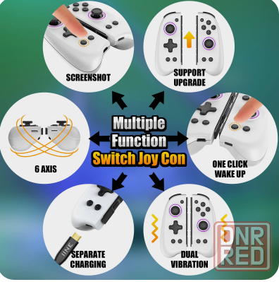 Joypad Genius с функцией авт. включения, совместим с Nintendo Swtich/Lite/OLED Донецк - изображение 2