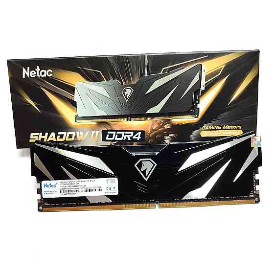 DDR4 8GB 3600МГц NETAC Shadow II Донецк