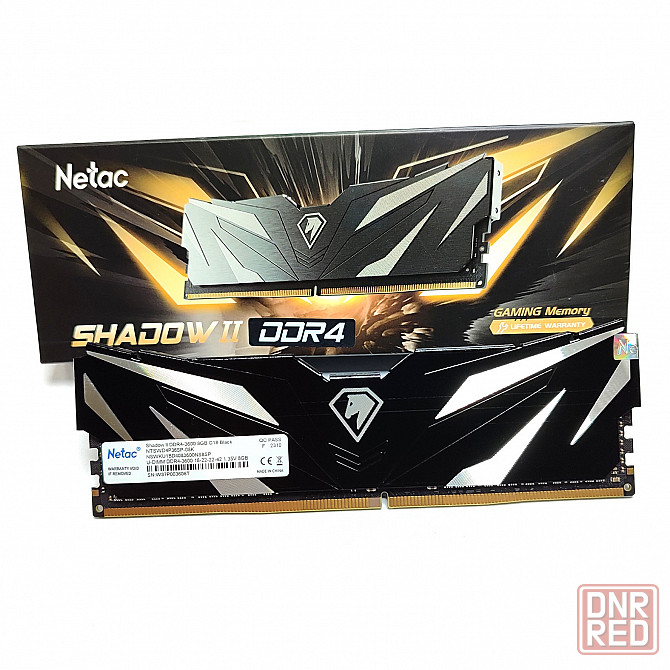 DDR4 8GB 3600МГц NETAC Shadow II Донецк - изображение 1