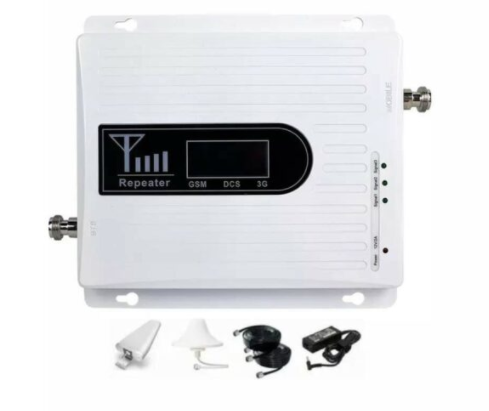 Трехдиапазонный усилитель сотового сигнала 4G Мобильный усилитель сигнала gsm EDUP 900 МГц/1800 МГц/ Донецк